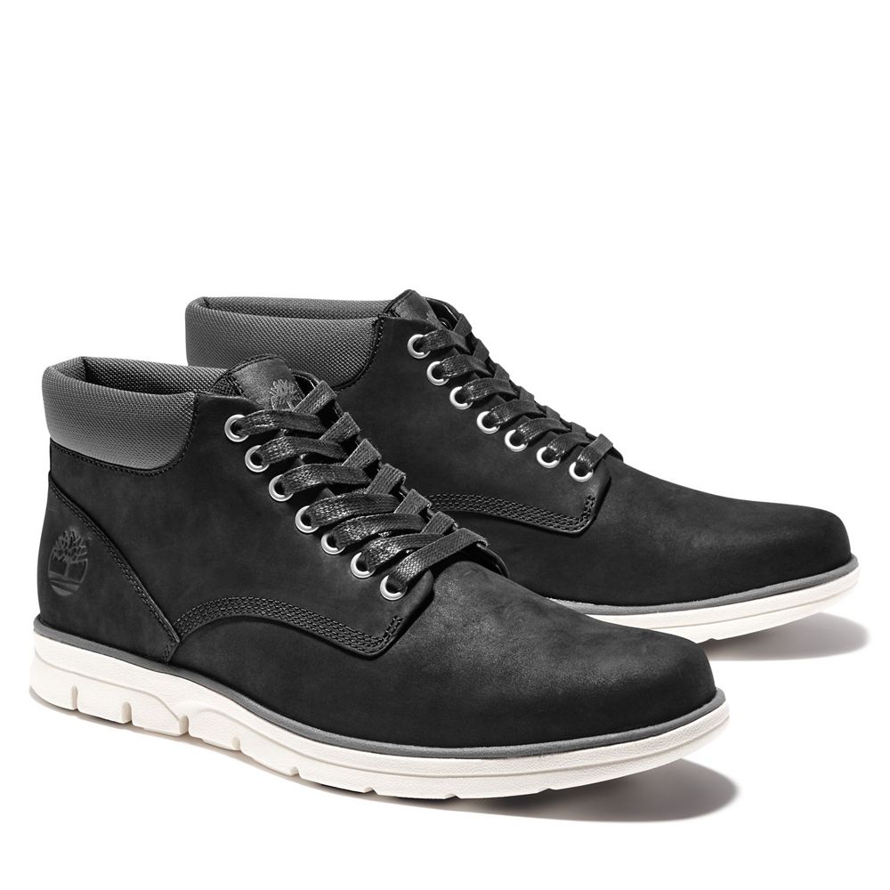 Bocanci Chukka Timberland Barbati Negrii - Bradstreet Piele Sneaker - Romania - MVENUC652